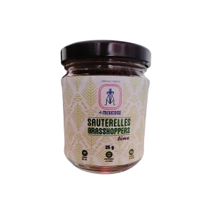 Sauterelles grillées à la lime